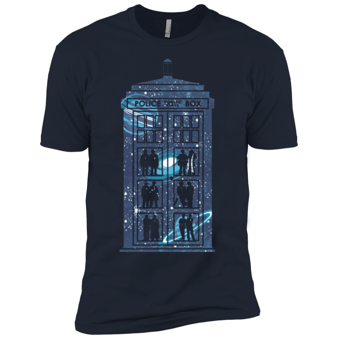 T-Shirts Midnight Navy / YXS Box of Time and Space Boys Premium T-Shirt