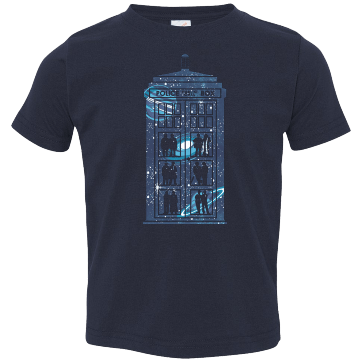 T-Shirts Navy / 2T Box of Time and Space Toddler Premium T-Shirt