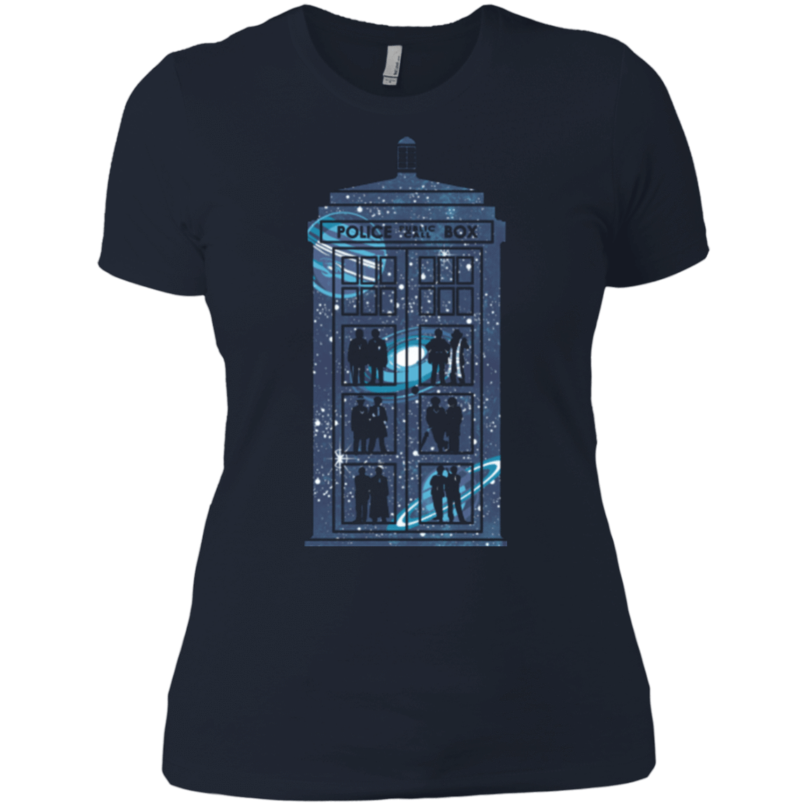 T-Shirts Midnight Navy / X-Small Box of Time and Space Women's Premium T-Shirt