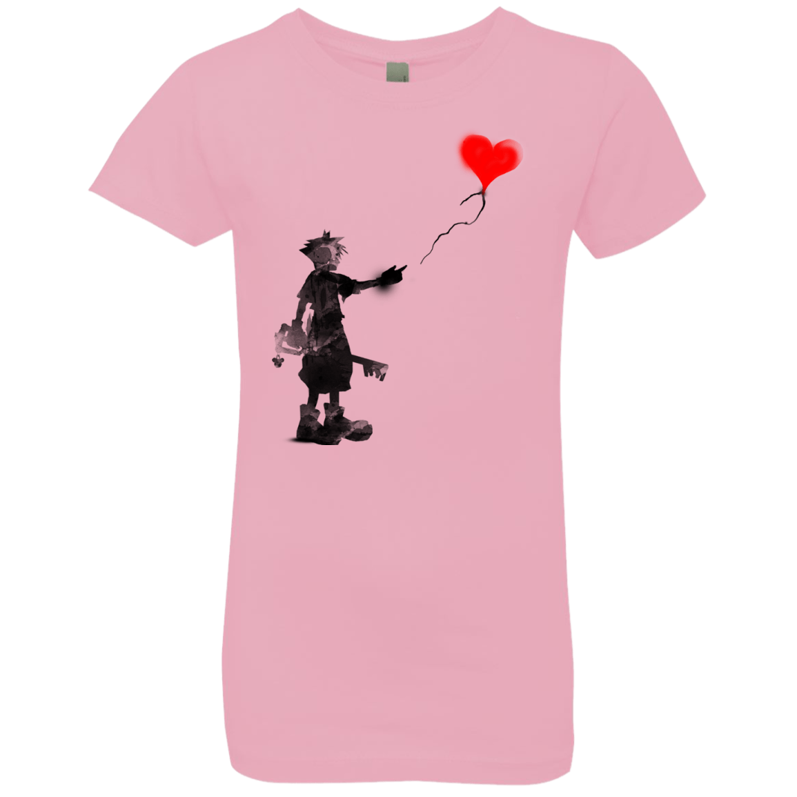 Boy and Balloon Girls Premium T-Shirt