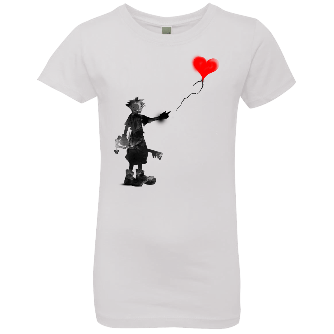 Boy and Balloon Girls Premium T-Shirt
