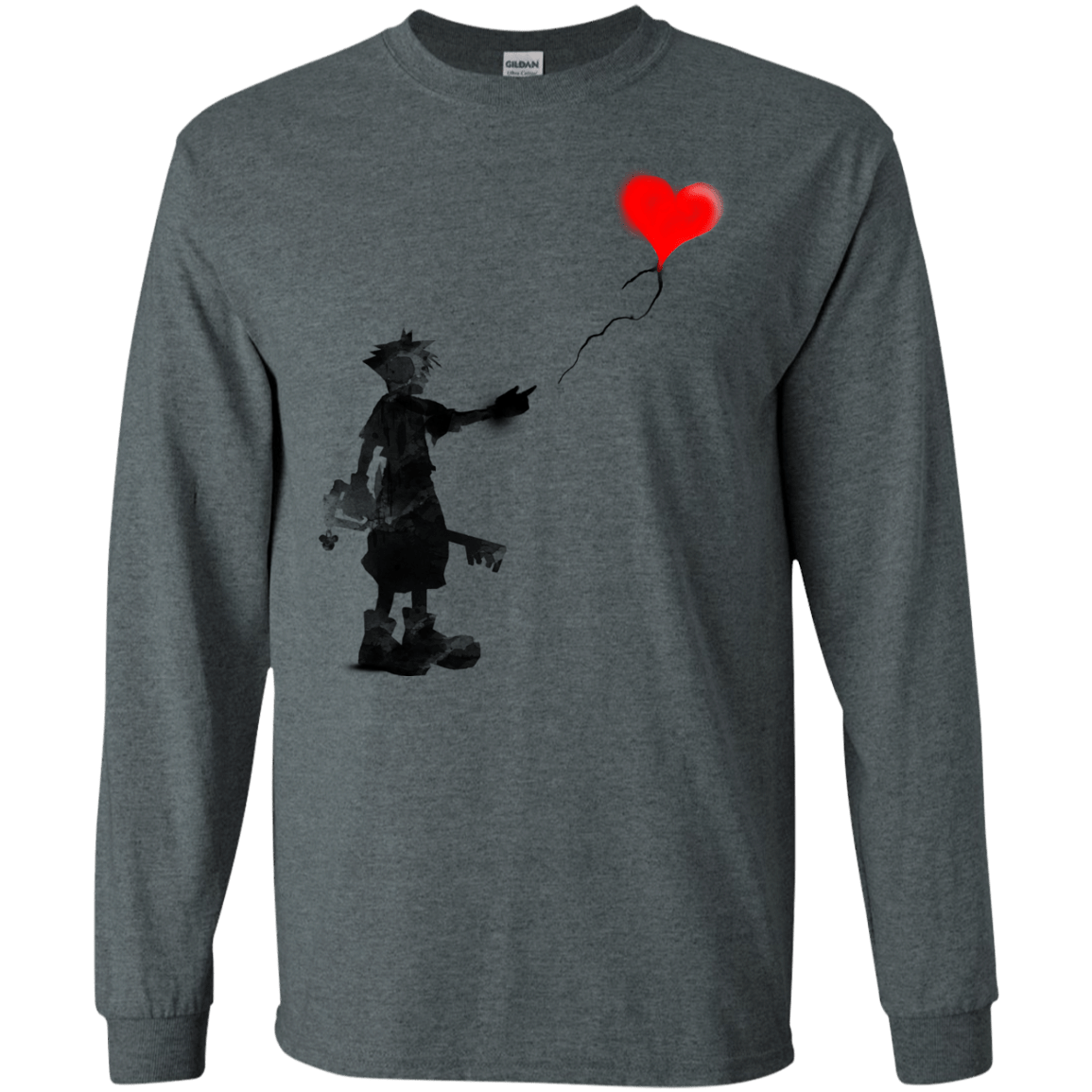 Boy and Balloon Men's Long Sleeve T-Shirt