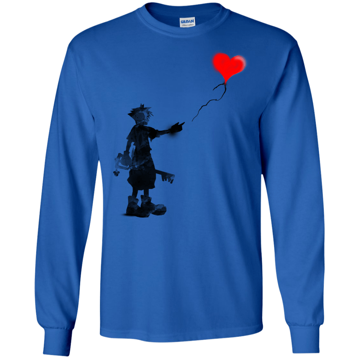 Boy and Balloon Men's Long Sleeve T-Shirt