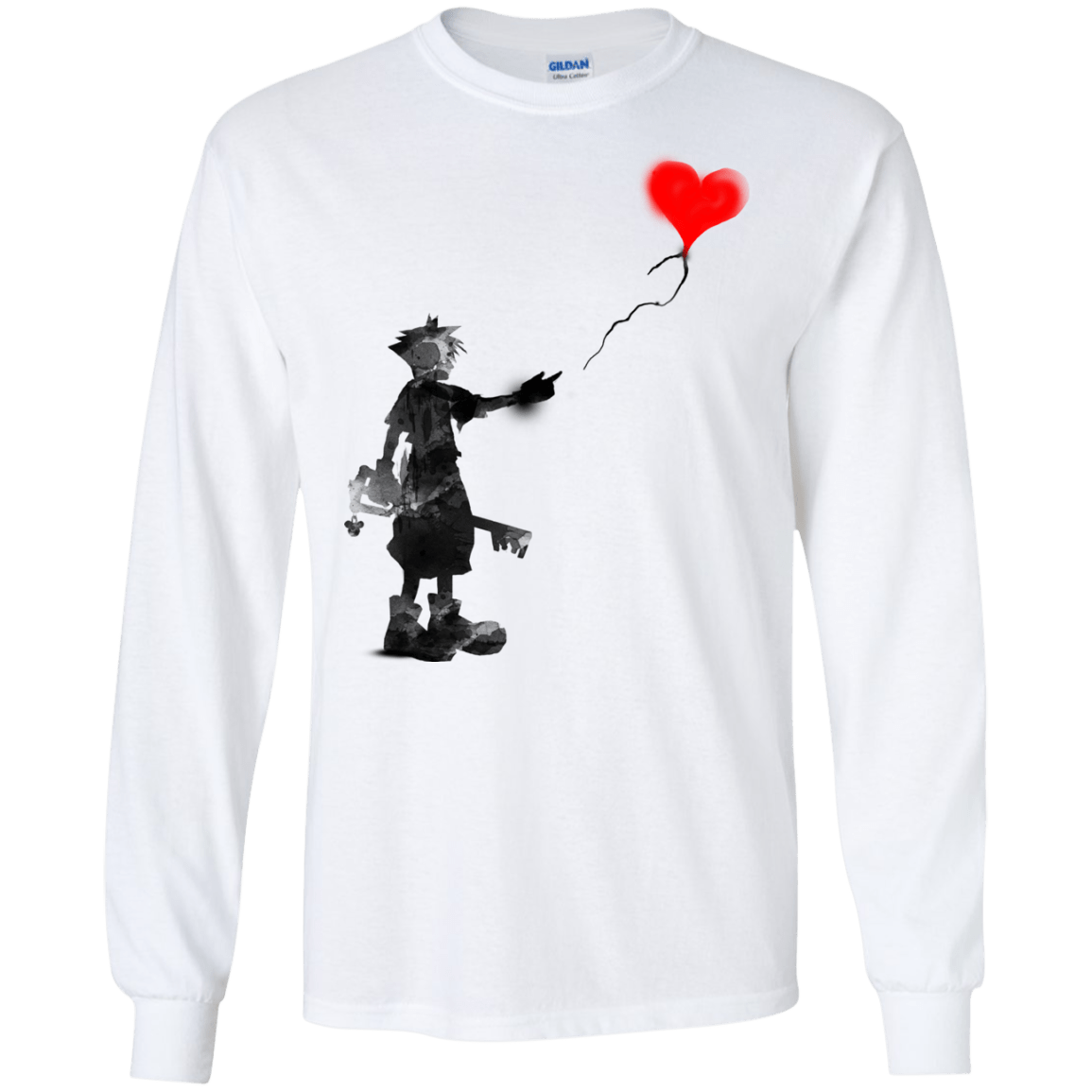 Boy and Balloon Men's Long Sleeve T-Shirt