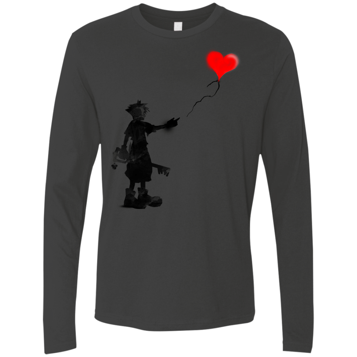 Boy and Balloon Men's Premium Long Sleeve