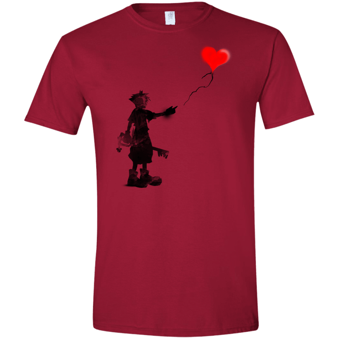 Boy and Balloon Men's Semi-Fitted Softstyle