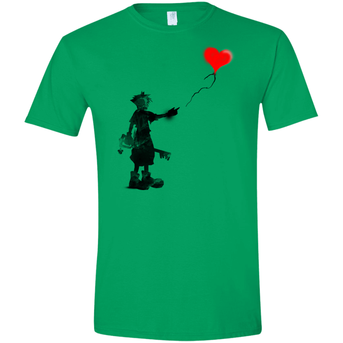 Boy and Balloon Men's Semi-Fitted Softstyle