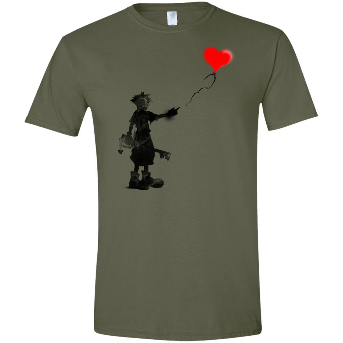 Boy and Balloon Men's Semi-Fitted Softstyle