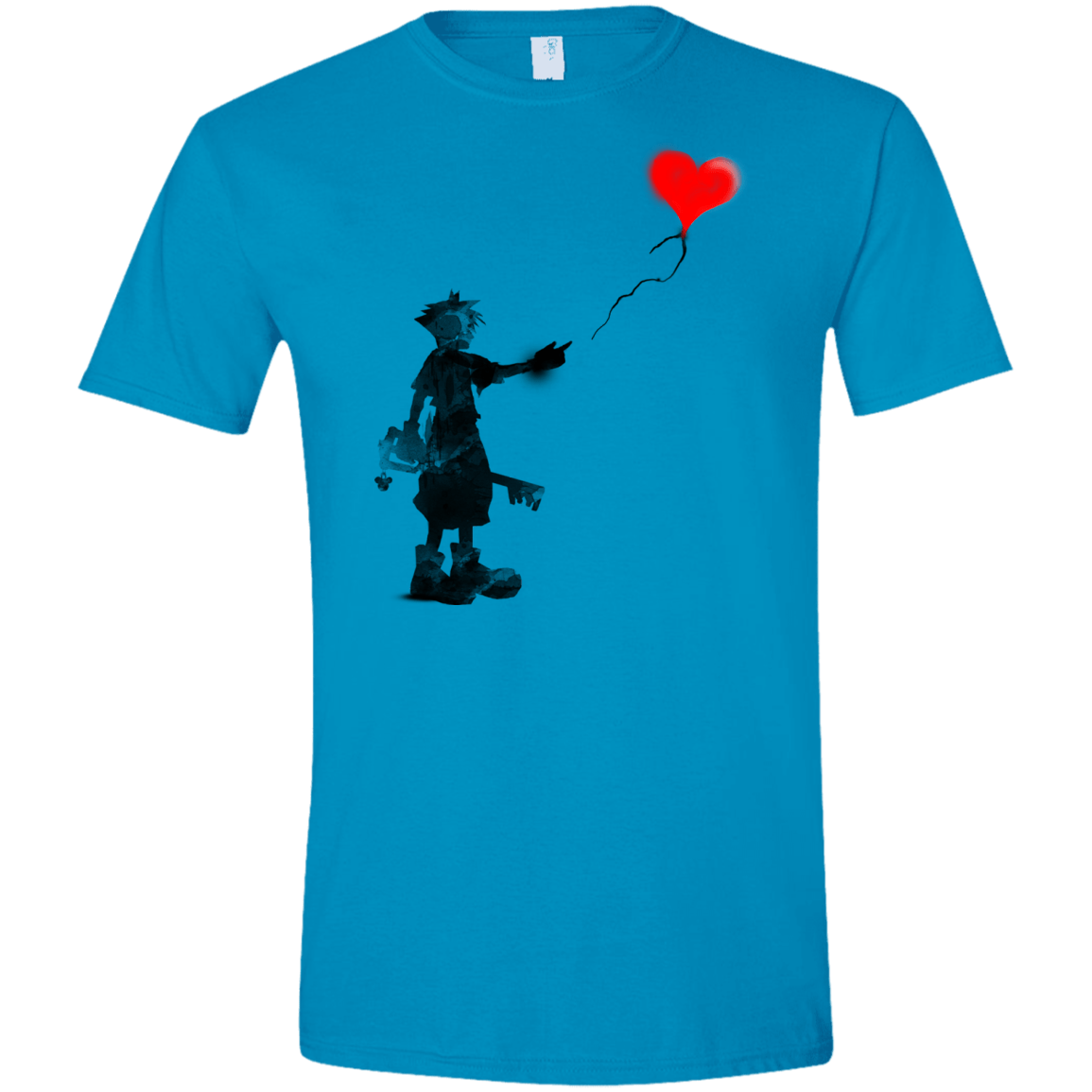 Boy and Balloon Men's Semi-Fitted Softstyle