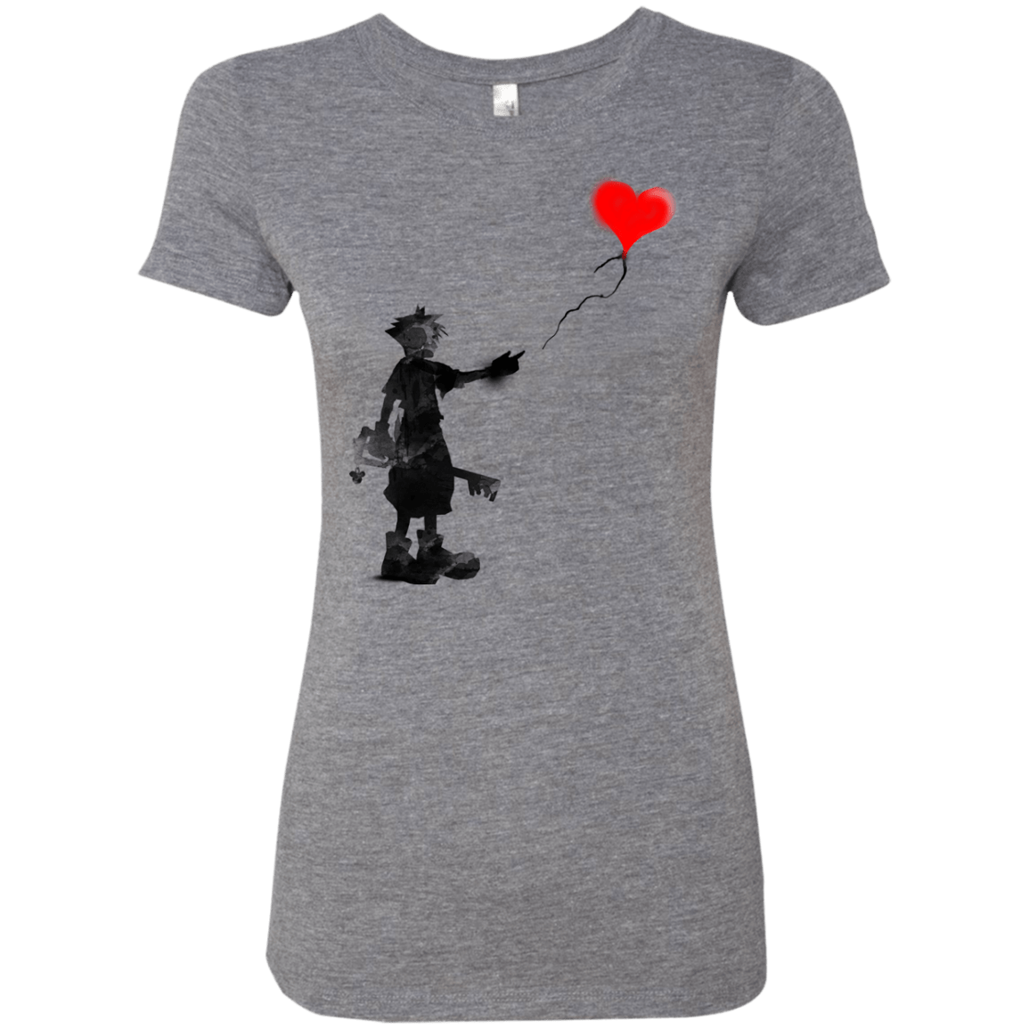 Boy and Balloon Women's Triblend T-Shirt