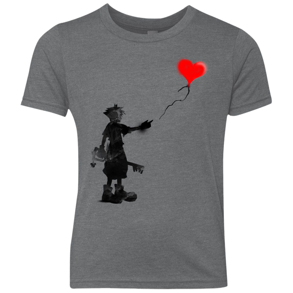Boy and Balloon Youth Triblend T-Shirt