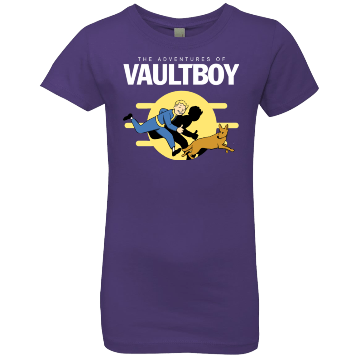 T-Shirts Purple Rush / YXS Boy and his dog Girls Premium T-Shirt