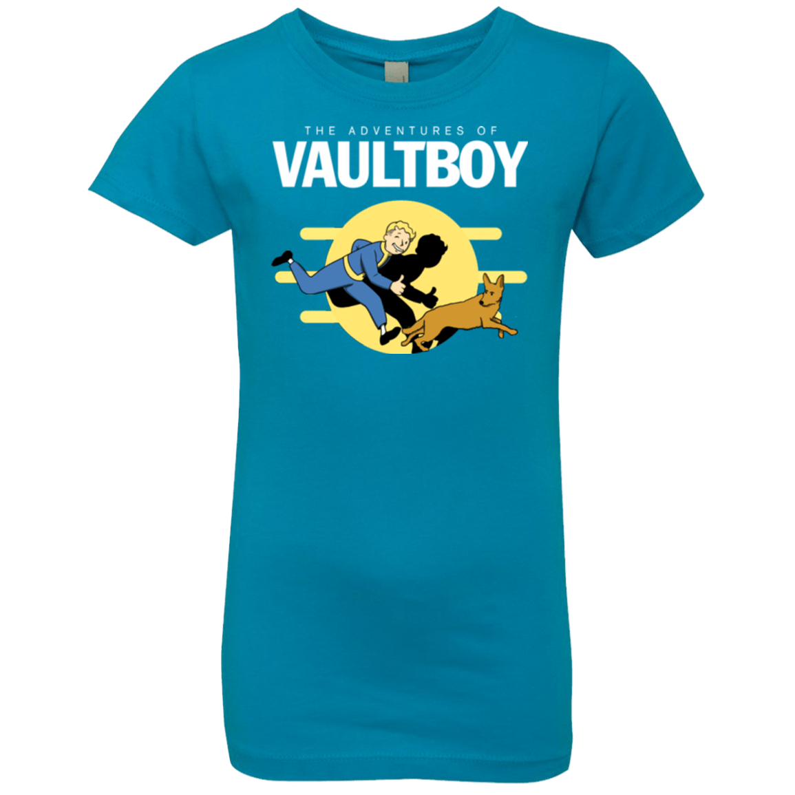 T-Shirts Turquoise / YXS Boy and his dog Girls Premium T-Shirt