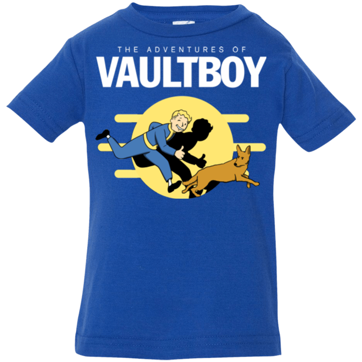 T-Shirts Royal / 6 Months Boy and his dog Infant Premium T-Shirt