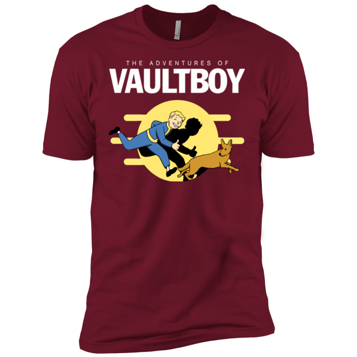 T-Shirts Cardinal / X-Small Boy and his dog Men's Premium T-Shirt