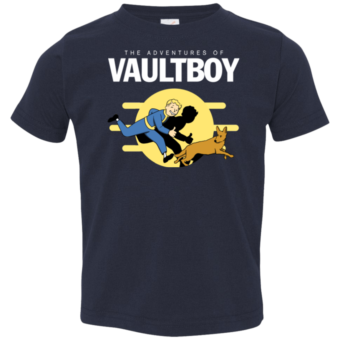 T-Shirts Navy / 2T Boy and his dog Toddler Premium T-Shirt