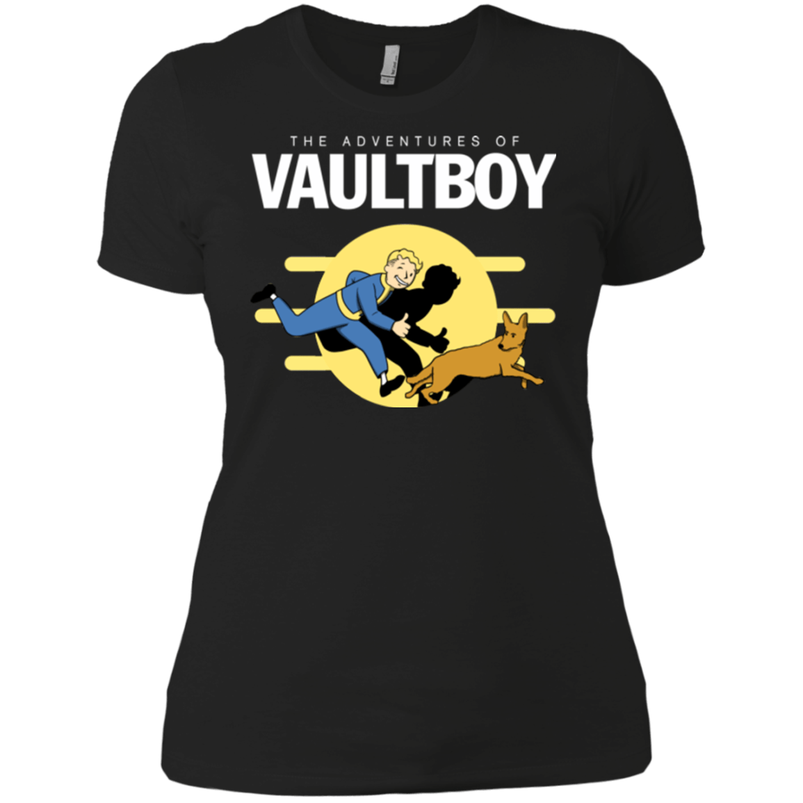 T-Shirts Black / X-Small Boy and his dog Women's Premium T-Shirt