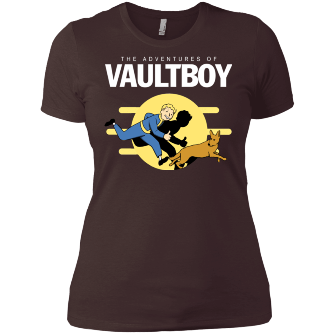 T-Shirts Dark Chocolate / X-Small Boy and his dog Women's Premium T-Shirt