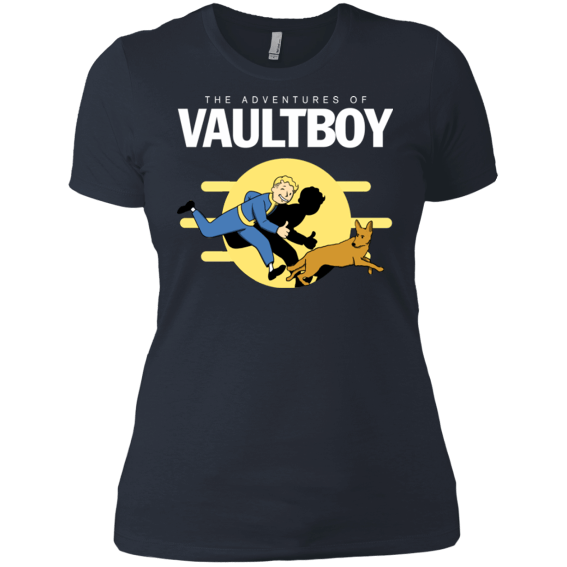 T-Shirts Indigo / X-Small Boy and his dog Women's Premium T-Shirt