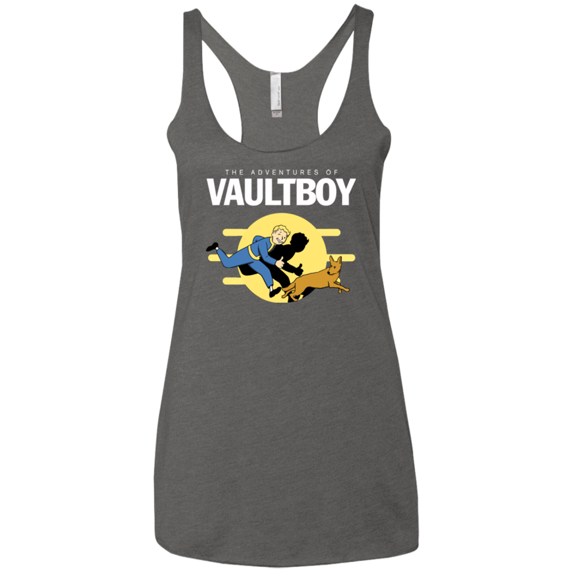 T-Shirts Premium Heather / X-Small Boy and his dog Women's Triblend Racerback Tank