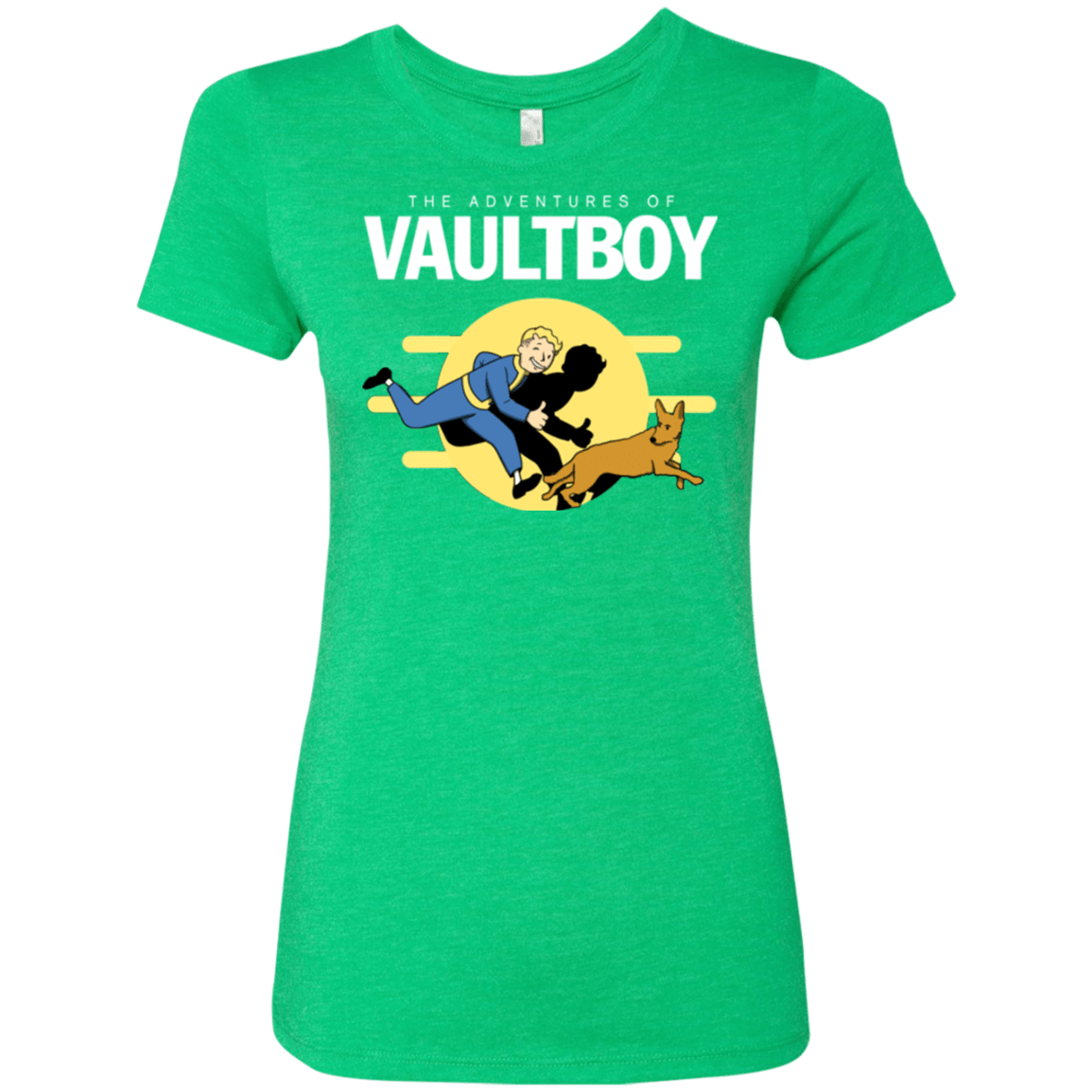 T-Shirts Envy / Small Boy and his dog Women's Triblend T-Shirt