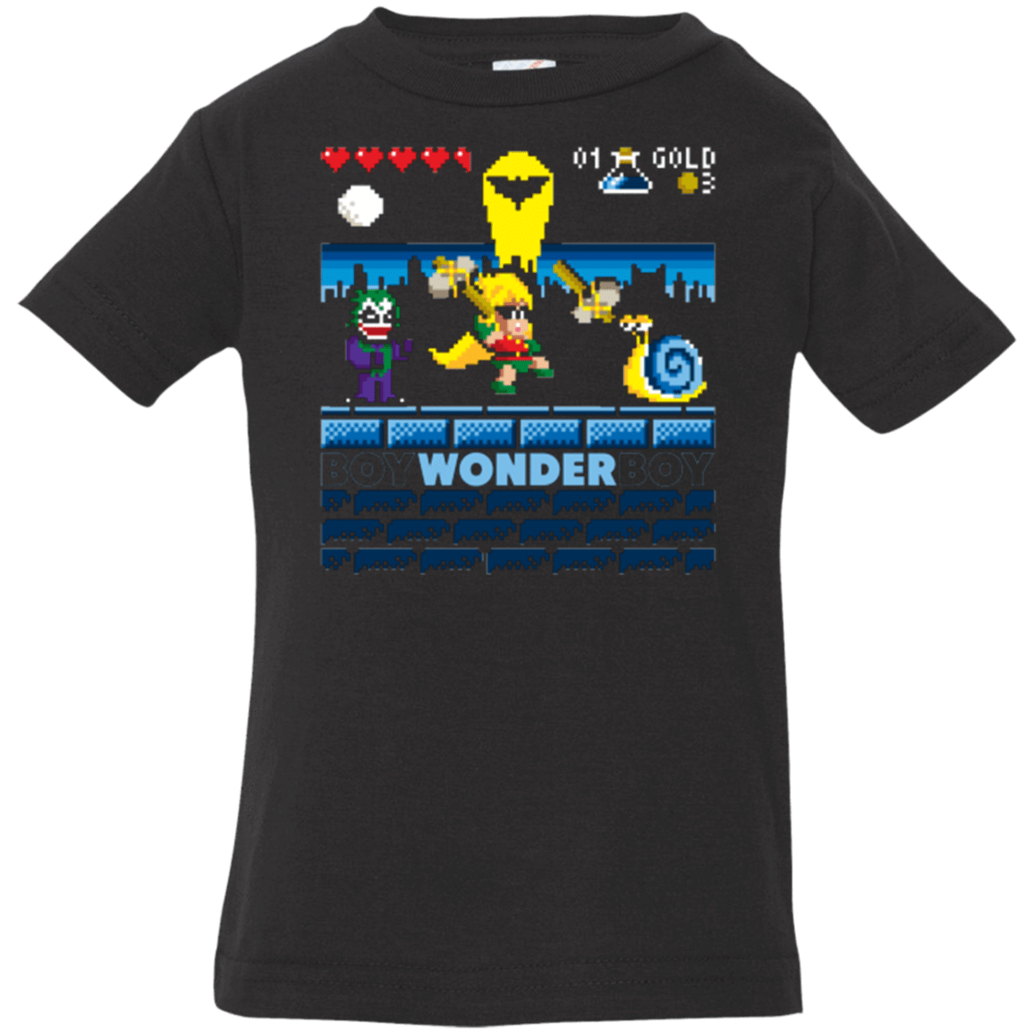 T-Shirts Black / 6 Months Boy Wonder Boy Infant Premium T-Shirt