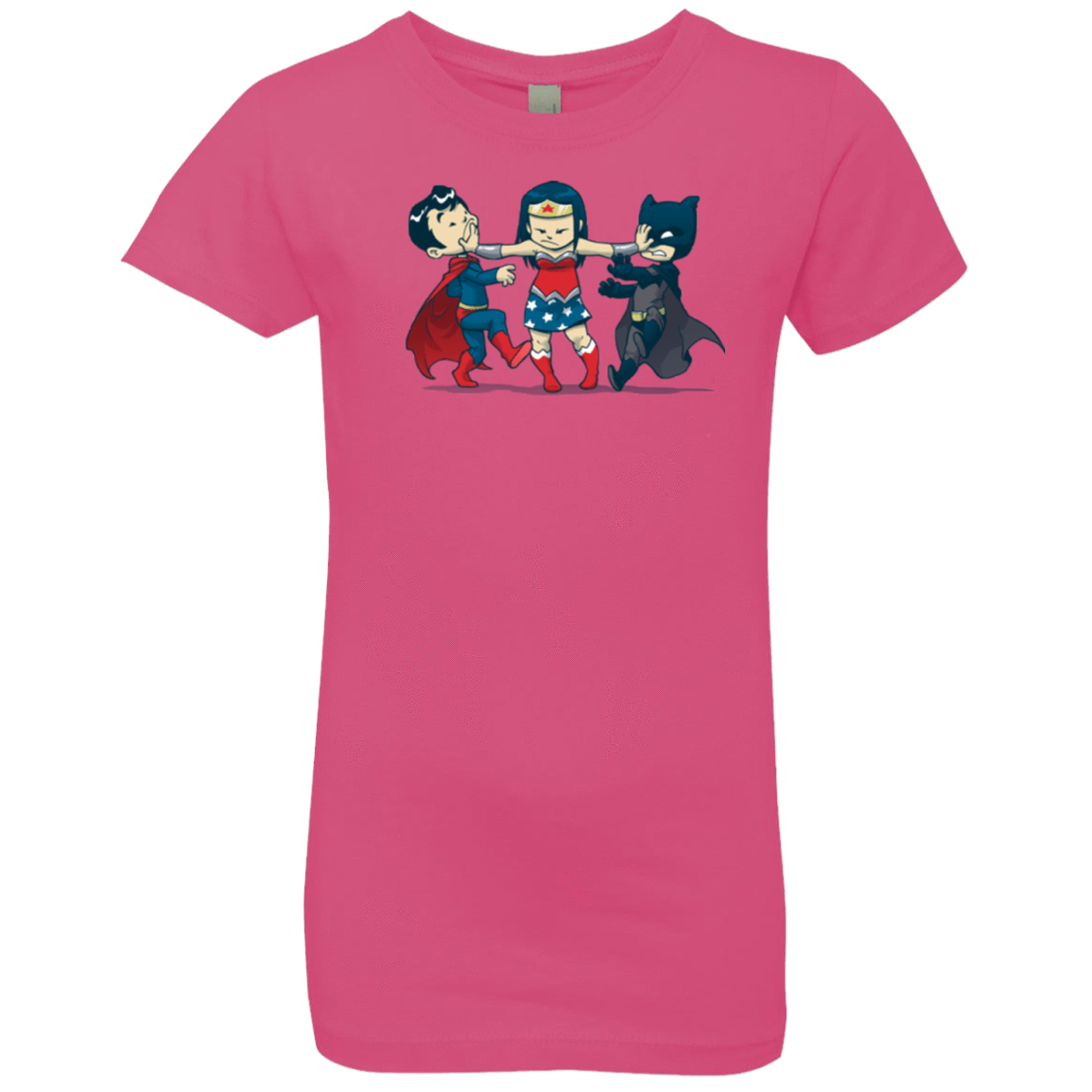 T-Shirts Hot Pink / YXS Boys Girls Premium T-Shirt