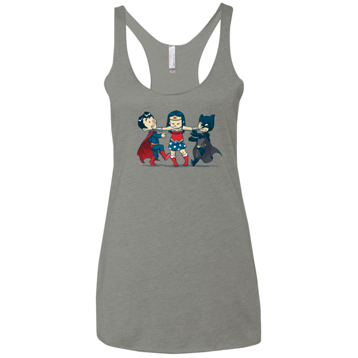 T-Shirts Venetian Grey / X-Small Boys Women's Triblend Racerback Tank