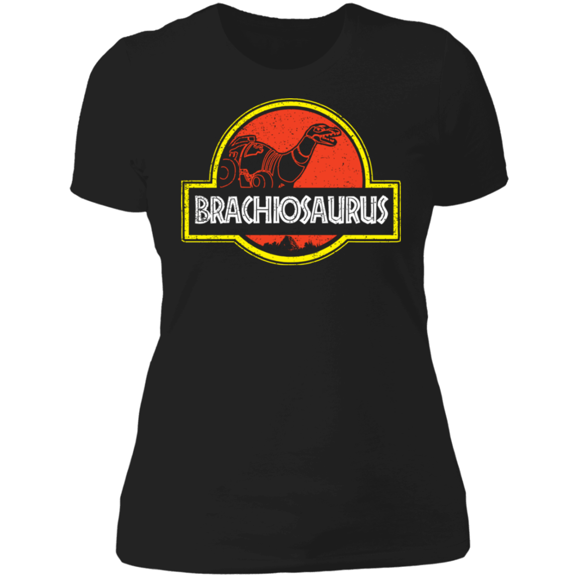 T-Shirts Black / X-Small Brachiosaurus Women's Premium T-Shirt