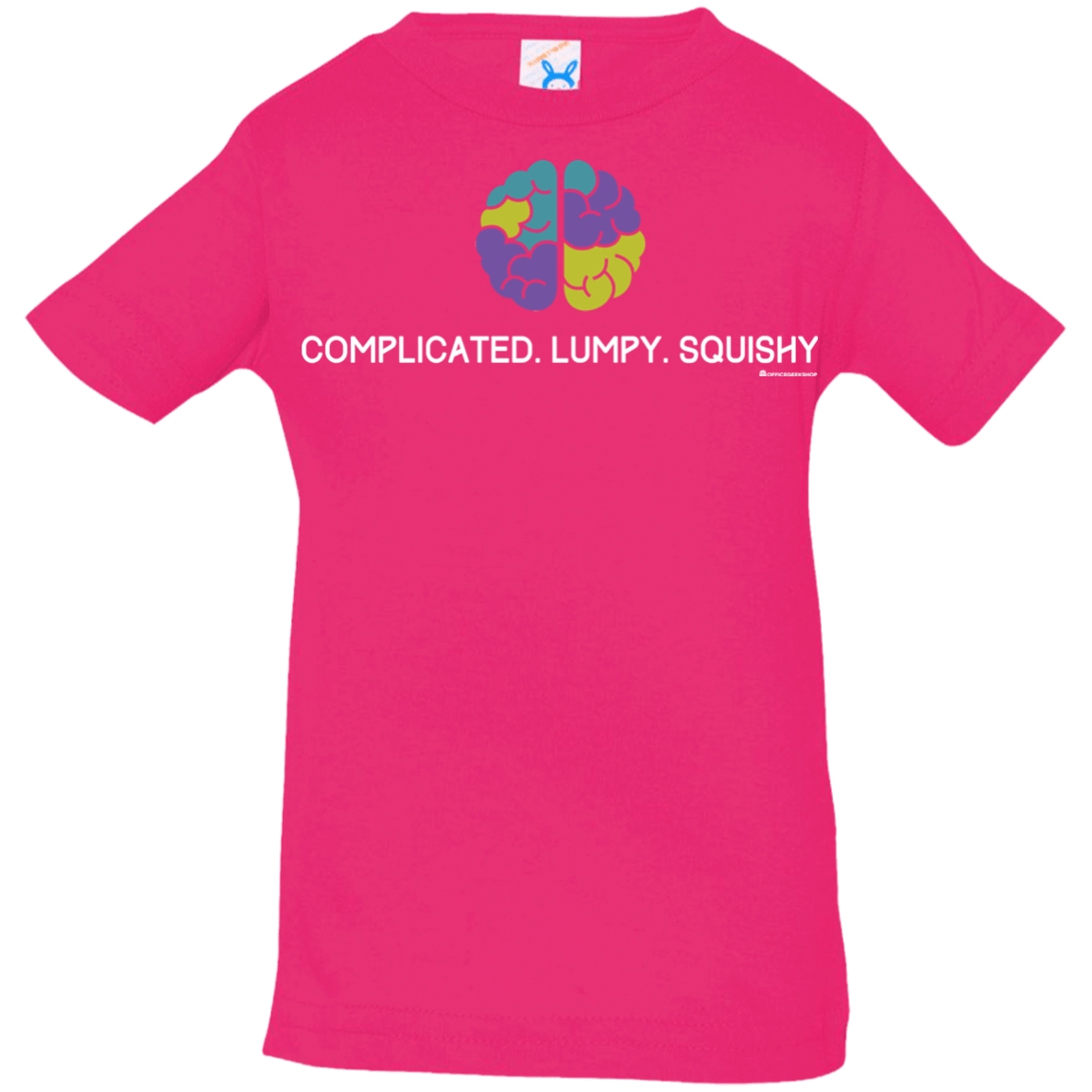 T-Shirts Hot Pink / 6 Months Brain Infant Premium T-Shirt