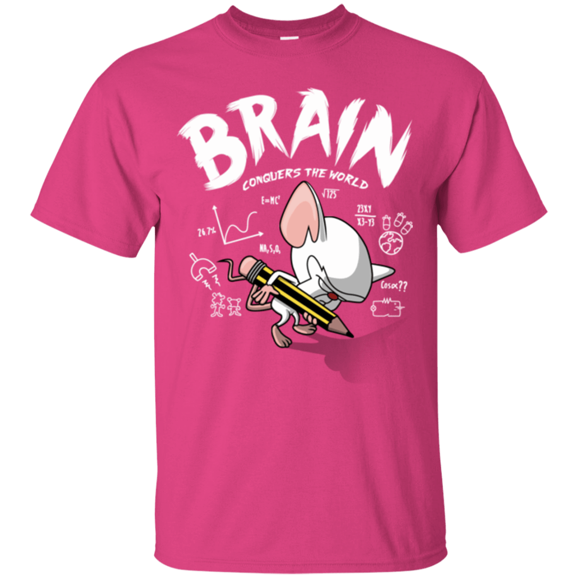 T-Shirts Heliconia / Small Brain vs The World T-Shirt
