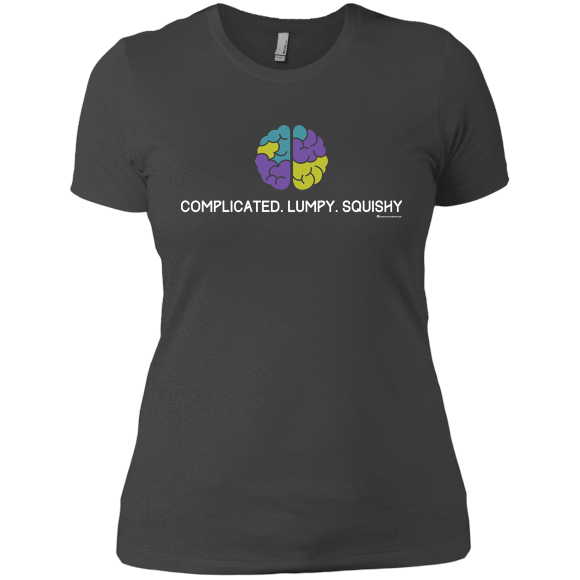 T-Shirts Heavy Metal / X-Small Brain Women's Premium T-Shirt