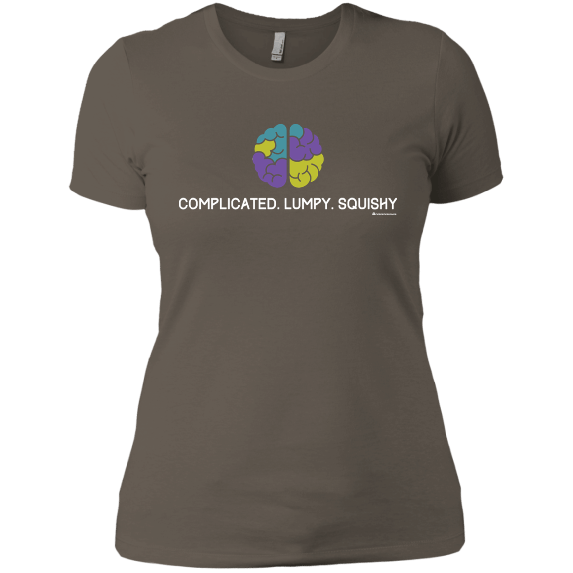 T-Shirts Warm Grey / X-Small Brain Women's Premium T-Shirt