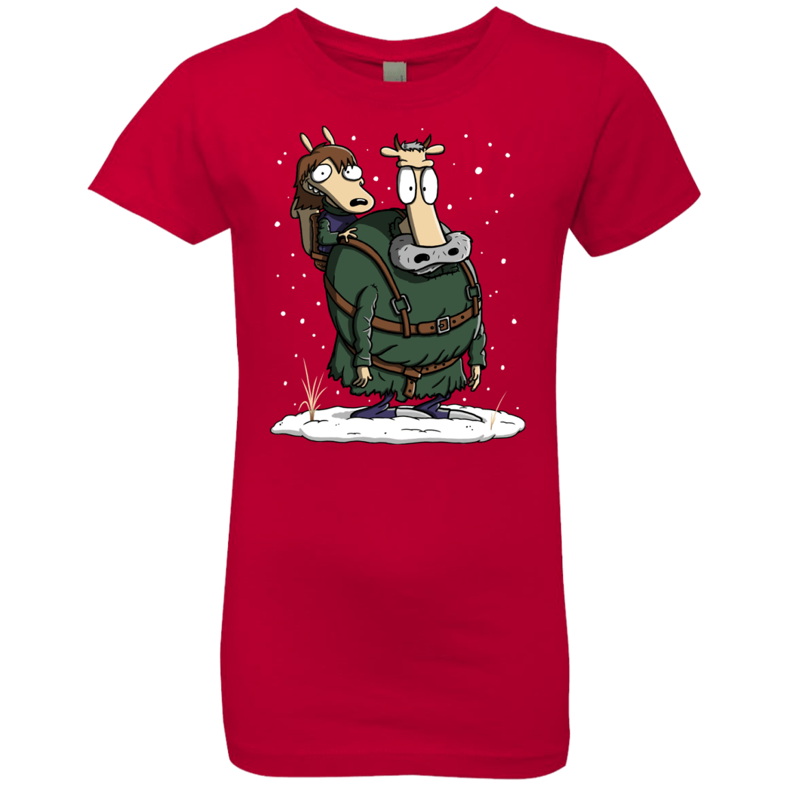 T-Shirts Red / YXS Bran's Modern Life Girls Premium T-Shirt