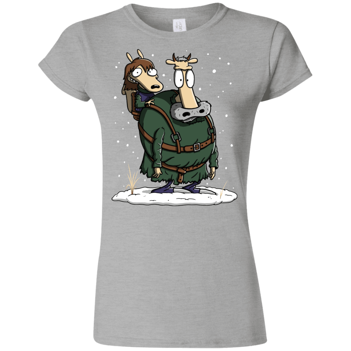 T-Shirts Sport Grey / S Bran's Modern Life Junior Slimmer-Fit T-Shirt