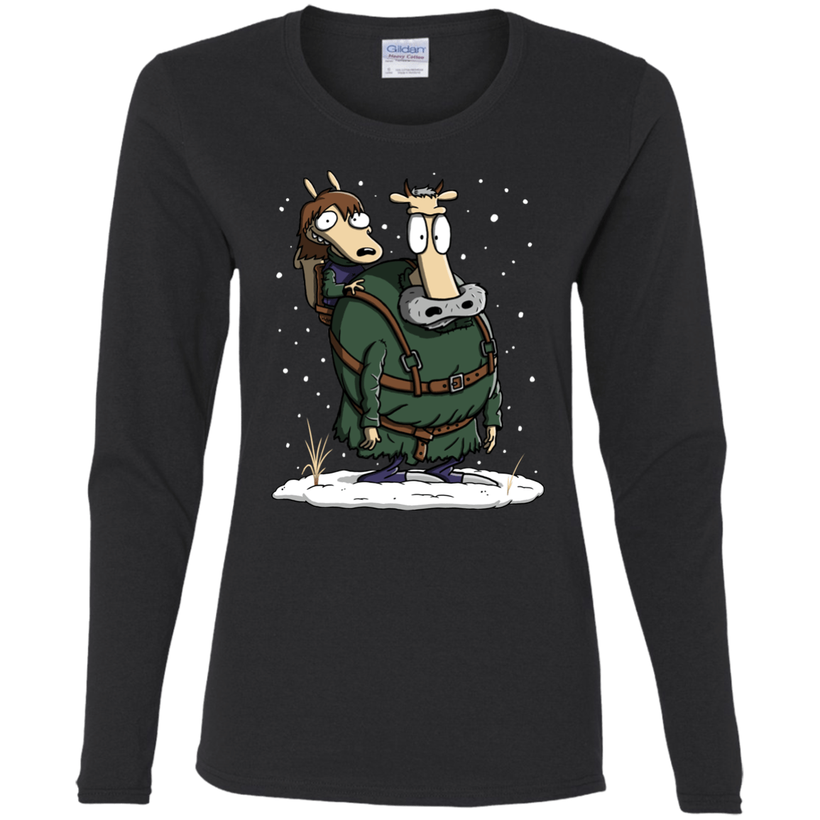 T-Shirts Black / S Bran's Modern Life Women's Long Sleeve T-Shirt