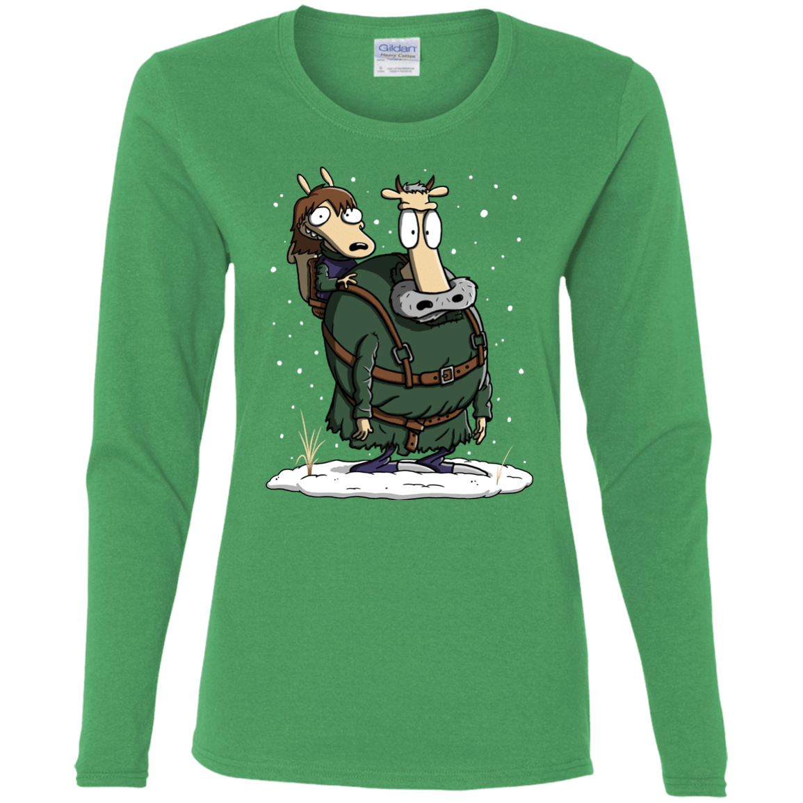 T-Shirts Irish Green / S Bran's Modern Life Women's Long Sleeve T-Shirt
