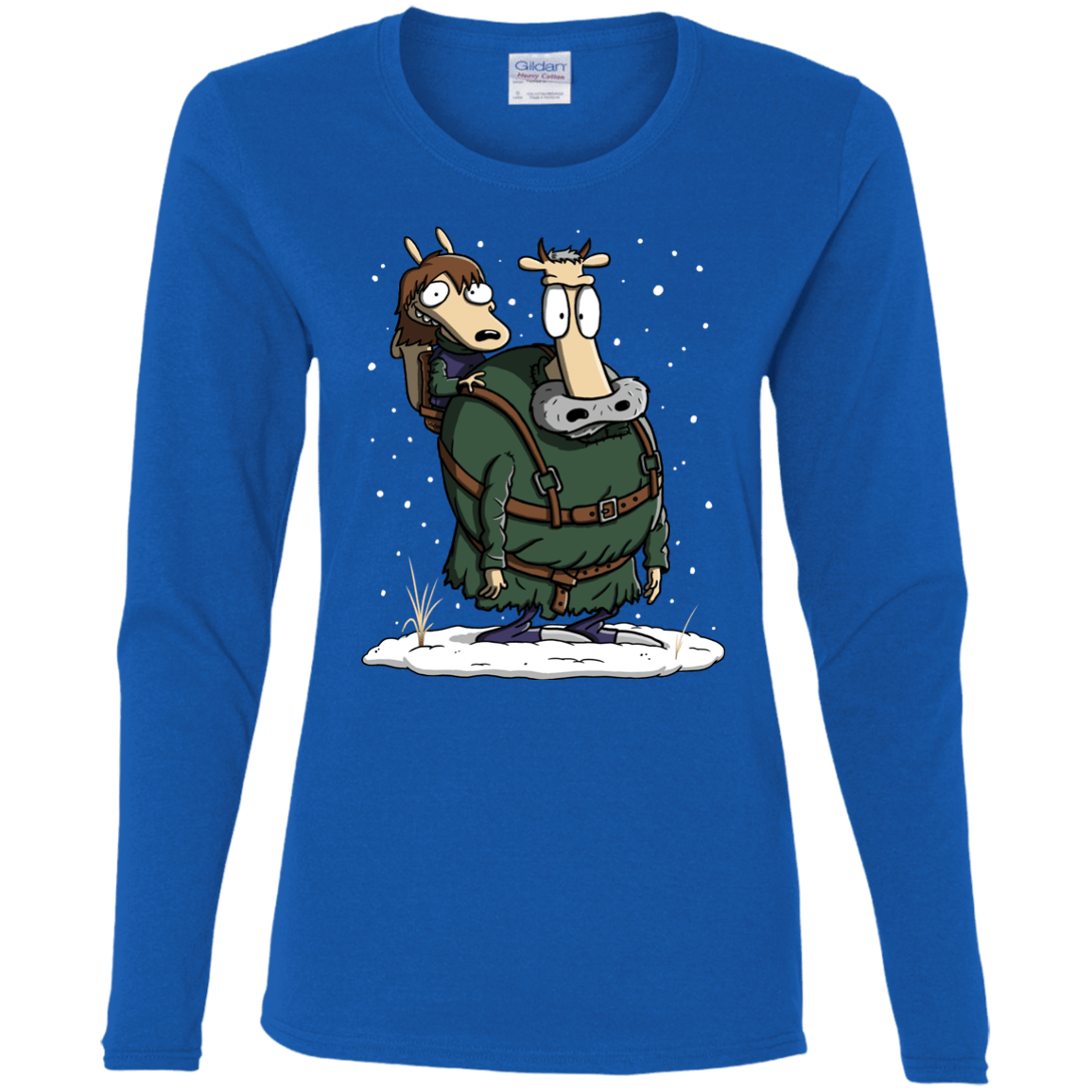 T-Shirts Royal / S Bran's Modern Life Women's Long Sleeve T-Shirt