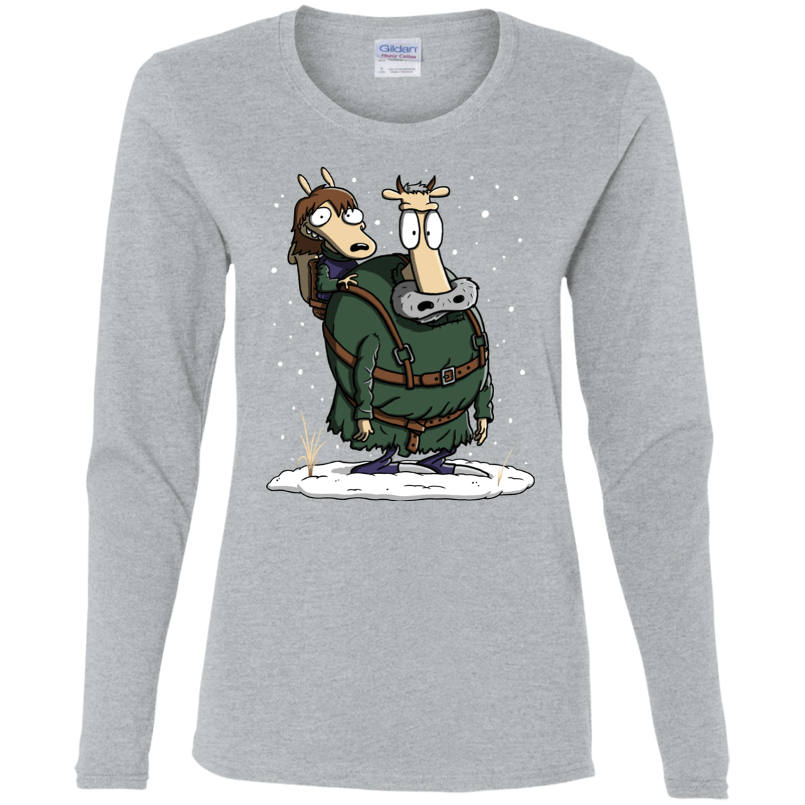T-Shirts Sport Grey / S Bran's Modern Life Women's Long Sleeve T-Shirt
