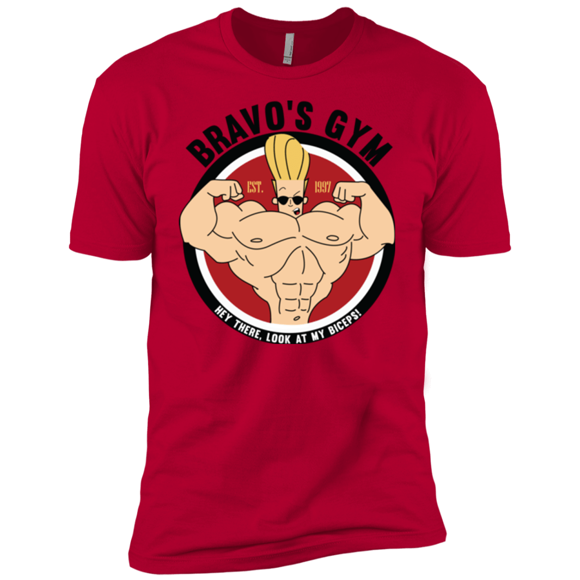 T-Shirts Red / YXS Bravo's Gym Boys Premium T-Shirt