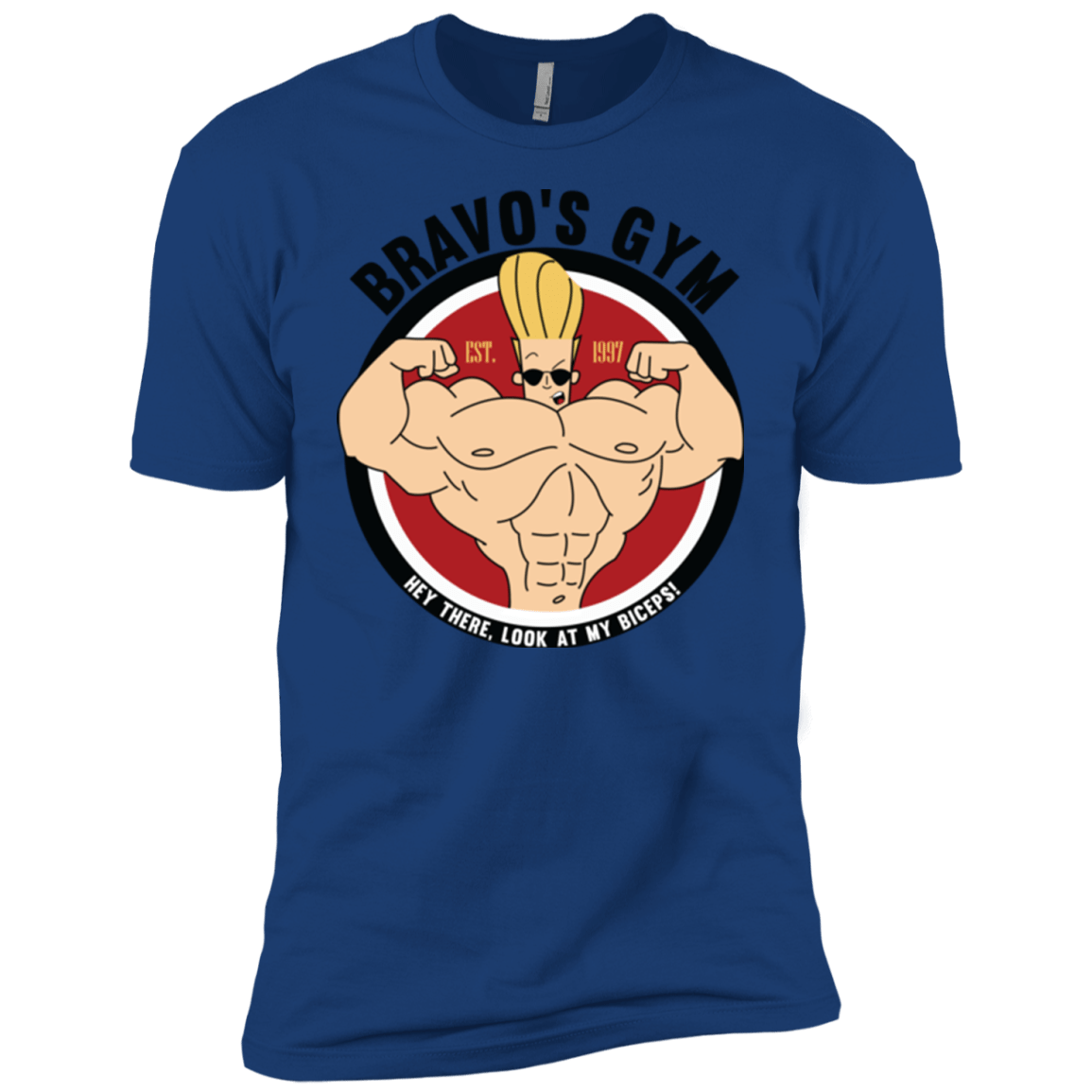 T-Shirts Royal / YXS Bravo's Gym Boys Premium T-Shirt