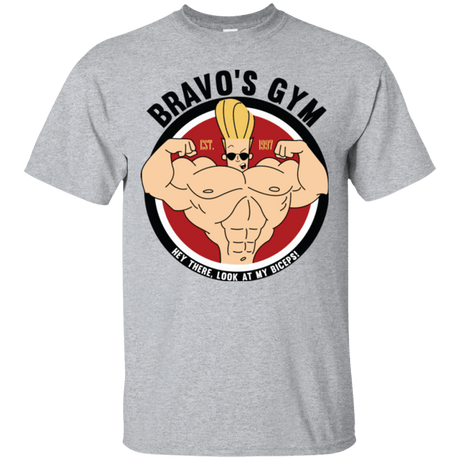 T-Shirts Sport Grey / Small Bravo's Gym T-Shirt