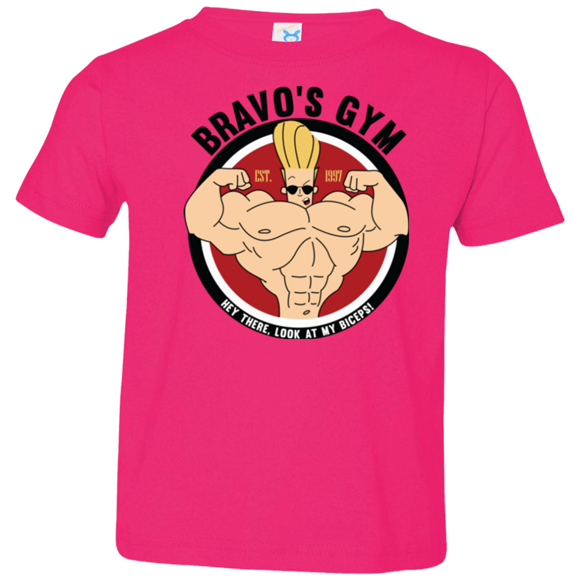 T-Shirts Hot Pink / 2T Bravo's Gym Toddler Premium T-Shirt
