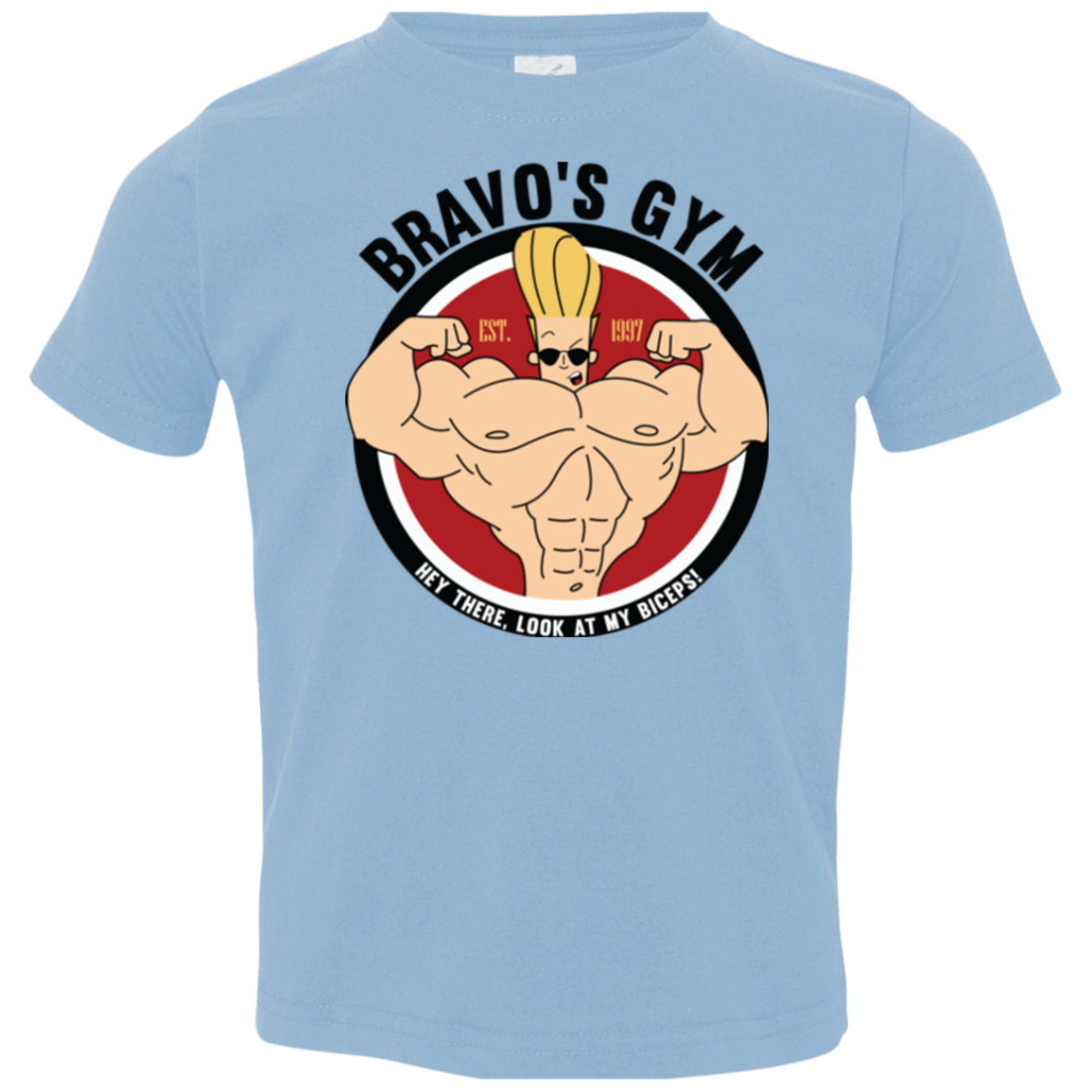 T-Shirts Light Blue / 2T Bravo's Gym Toddler Premium T-Shirt