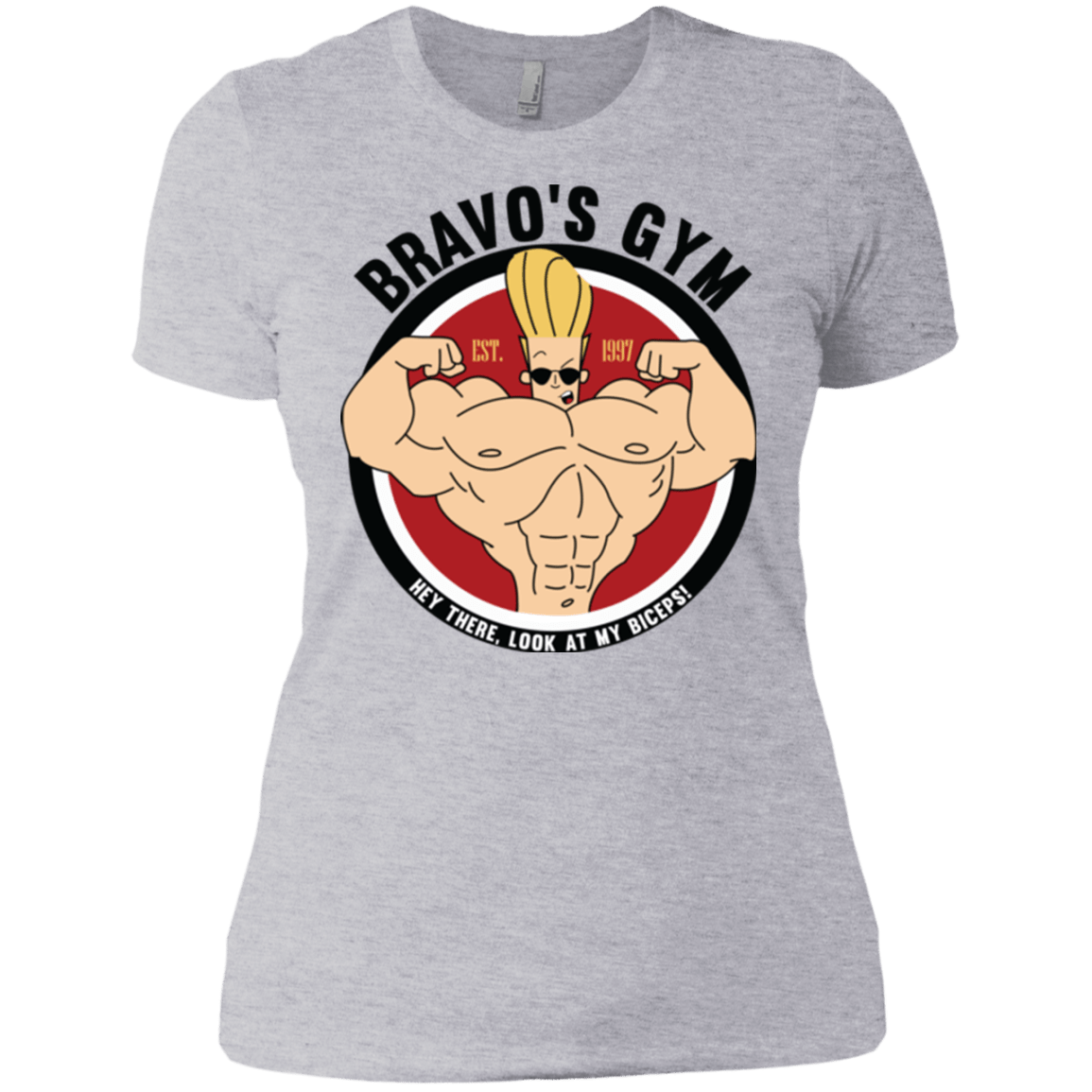 T-Shirts Heather Grey / X-Small Bravo's Gym Women's Premium T-Shirt