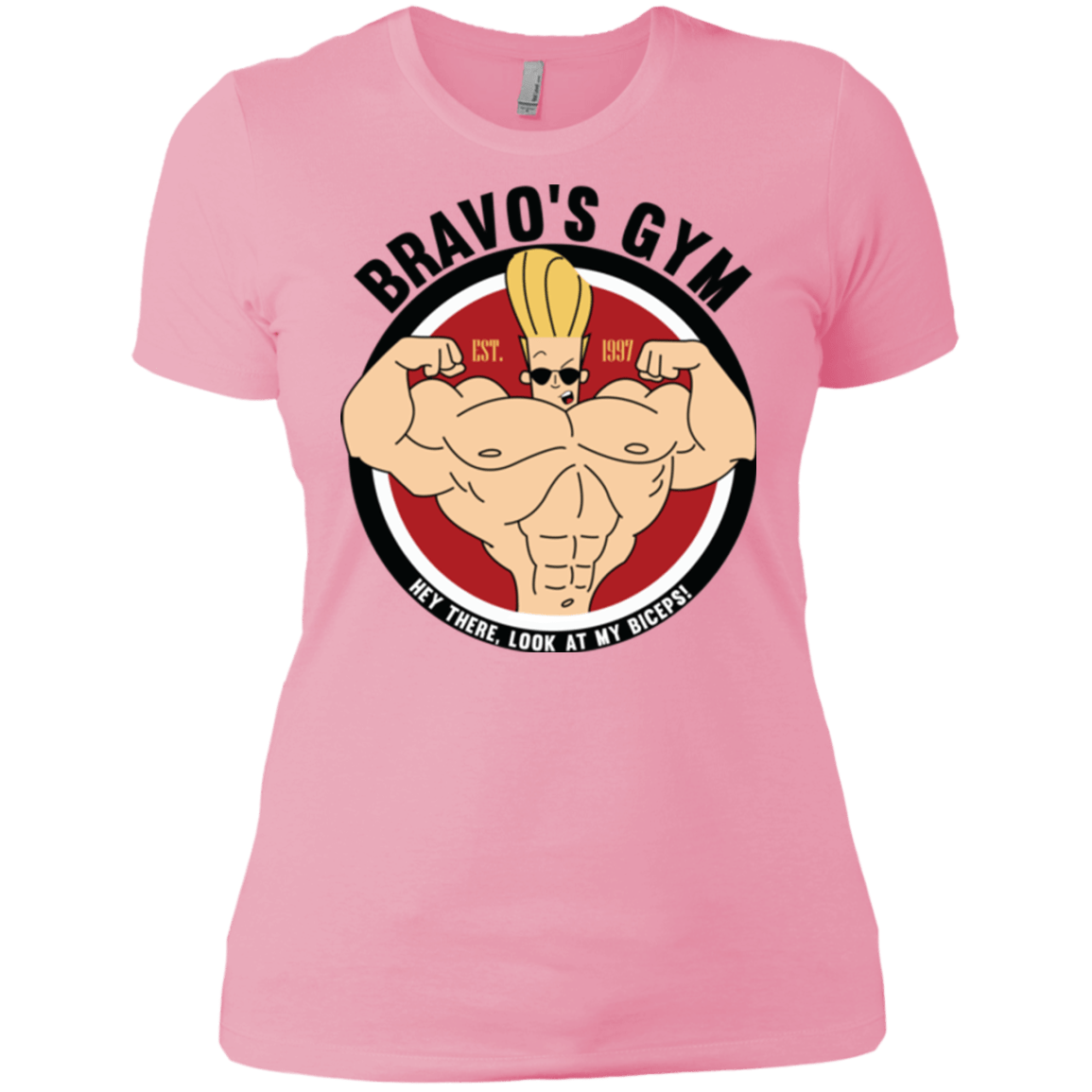 T-Shirts Light Pink / X-Small Bravo's Gym Women's Premium T-Shirt
