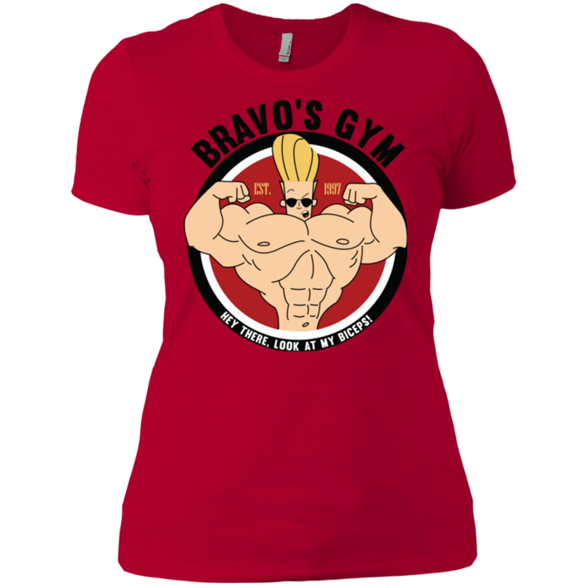 T-Shirts Red / X-Small Bravo's Gym Women's Premium T-Shirt