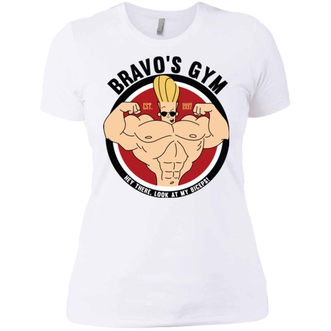T-Shirts White / X-Small Bravo's Gym Women's Premium T-Shirt