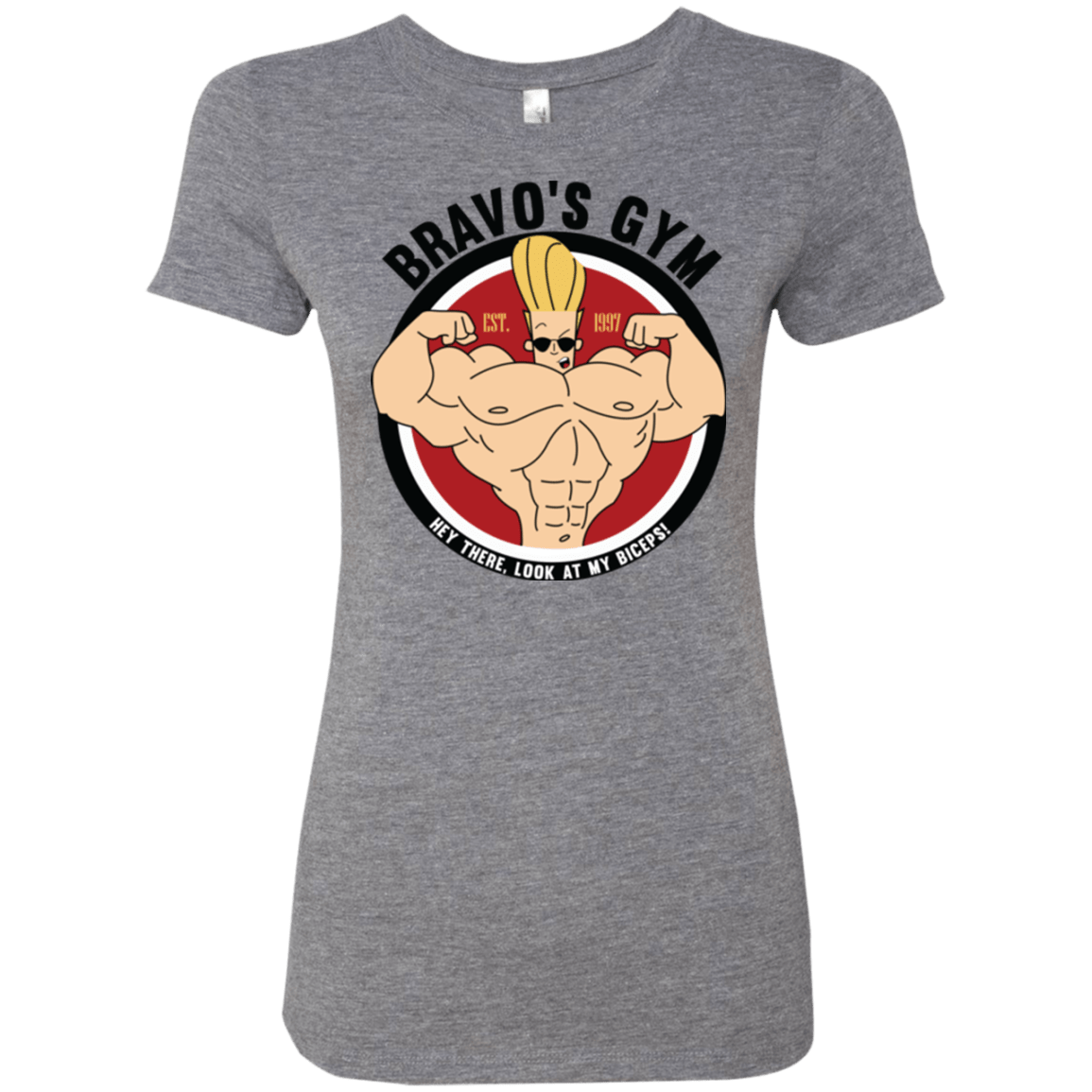 T-Shirts Premium Heather / Small Bravo's Gym Women's Triblend T-Shirt