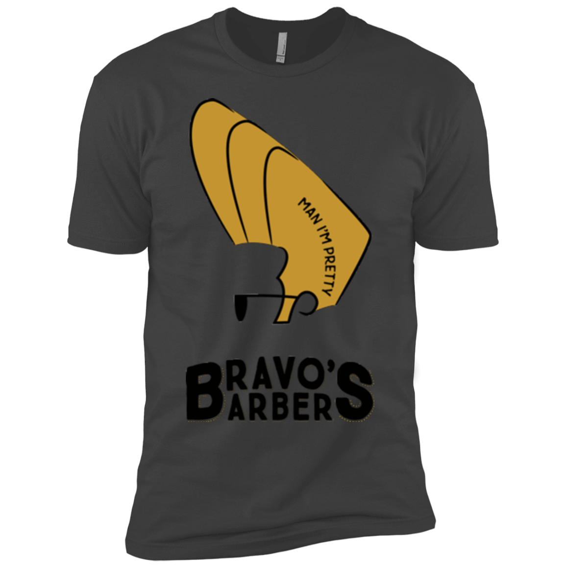T-Shirts Heavy Metal / YXS Bravos Barbers Boys Premium T-Shirt